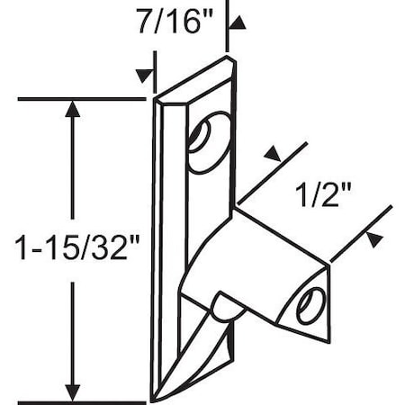 Strybuc Cam Pivot Right Hand 62-650RH
